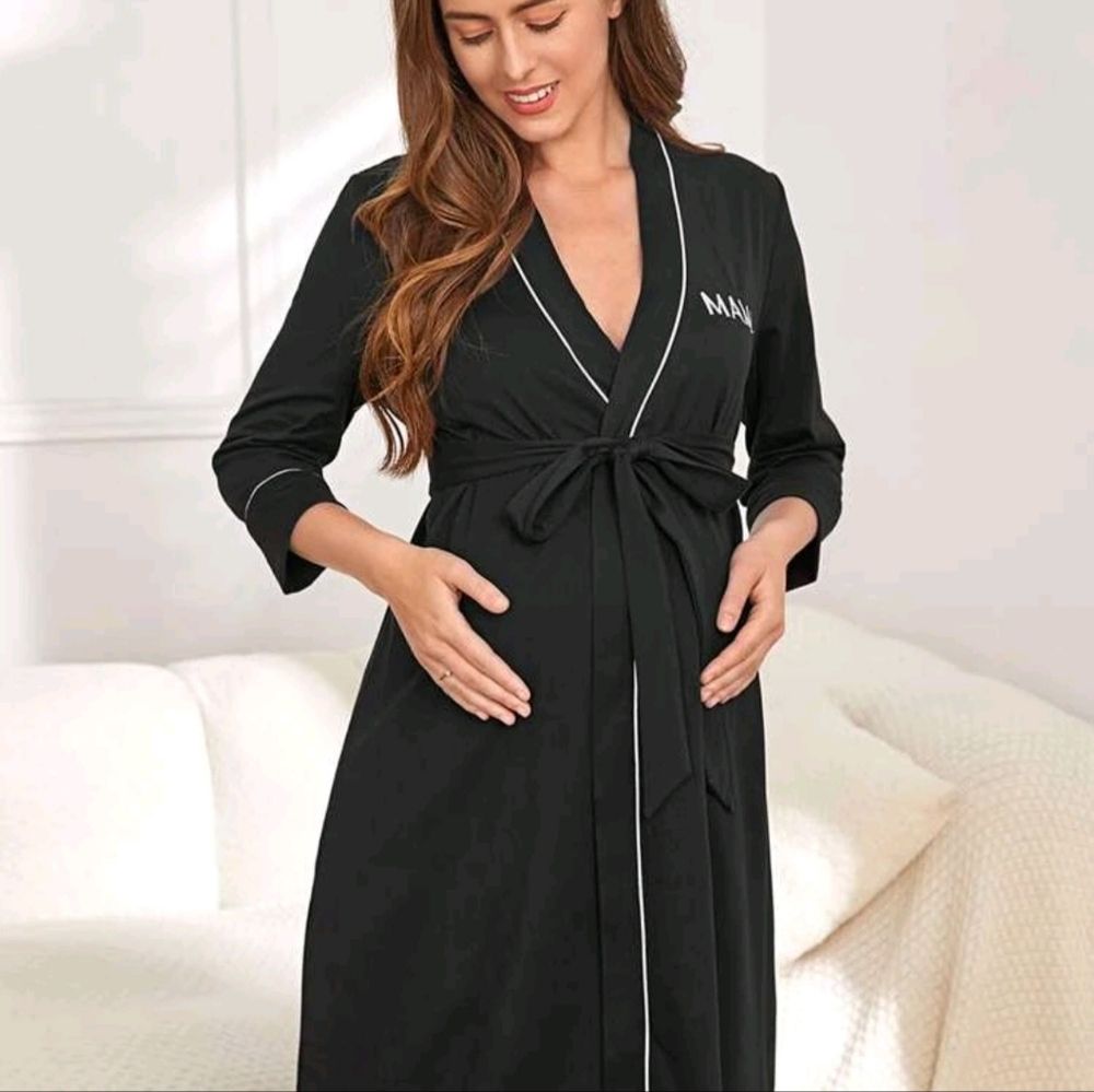 Maternity Robe - Picture 3 of 3
